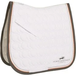 Schockemöhle Schabracke Air Cool II Logo Dressur Navy/Sil WB -Waldhausen Verkaufe 1600 00079 aircoolpad whiteorangel.9a25c5