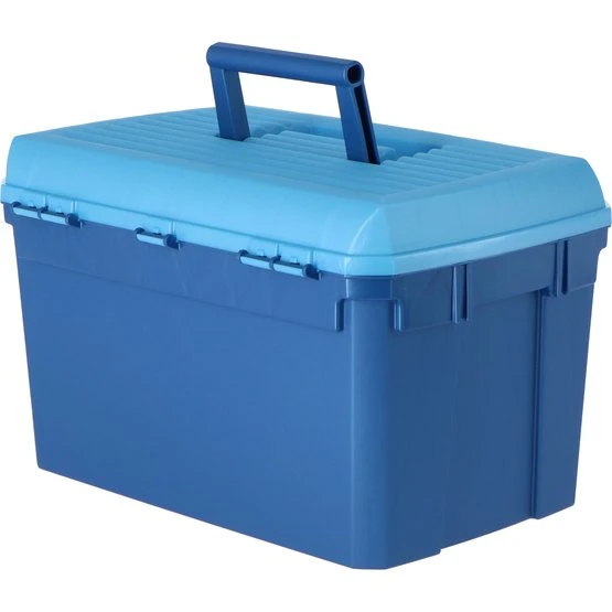 Kerbl Putzbox Zum Draufstellen Marine/Hellblau 400x275x245mm 8 Kerbl Putzbox Zum Draufstellen Marine/Hellblau 400x275x245mm – Bild 6