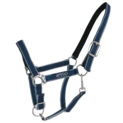 Amigo Halfter Navy/Silber