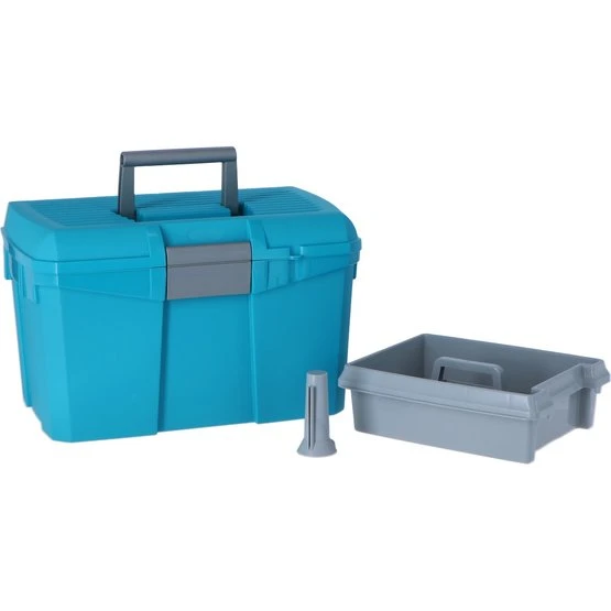 Kerbl Putzbox Zum Draufstellen Marine/Hellblau 400x275x245mm 13 Kerbl Putzbox Zum Draufstellen Marine/Hellblau 400x275x245mm – Bild 11