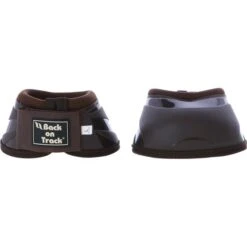 Back On Track Protection Bell Boots Royal Braun