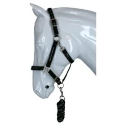 HKM Halfter + StrickSet Crystal, Weich Unterlegt Schwarz/Grau -Waldhausen Verkaufe agradi 443663632 1.fdd9e1 1