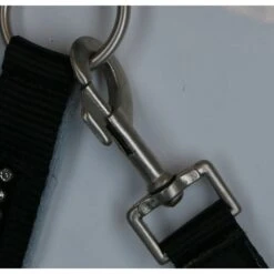 HKM Halfter + StrickSet Crystal, Weich Unterlegt Schwarz/Grau -Waldhausen Verkaufe agradi 443663632 4.9debaf 1