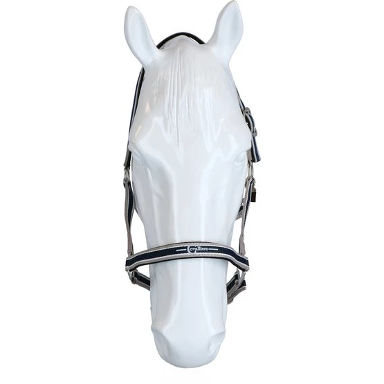 Covalliero Halfter Cora Grau/Rose/Weiß 9 Covalliero Halfter Cora Grau/Rose/Weiß – Bild 7