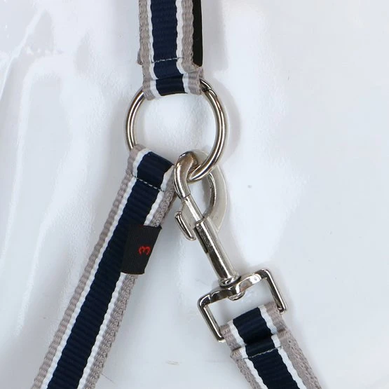 Covalliero Halfter Cora Grau/Rose/Weiß 11 Covalliero Halfter Cora Grau/Rose/Weiß – Bild 9