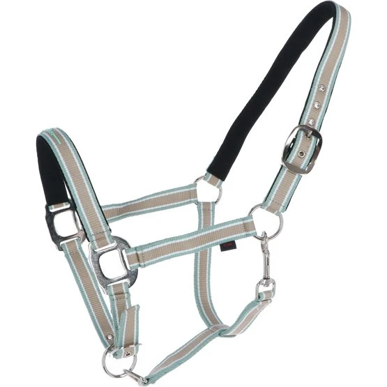 Covalliero Halfter Cora Grau/Rose/Weiß 13 Covalliero Halfter Cora Grau/Rose/Weiß – Bild 11