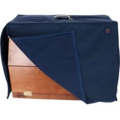 One Equestrian Grooming Box Cover Navy/Gold -Waldhausen Verkaufe agradi 44710166 2.e33964