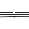 F.R.A. Zügel Armi Mit Rippen Und Studhook Schwarz 260x1,5cm -Waldhausen Verkaufe agradi 44874324 1.28cf39 1