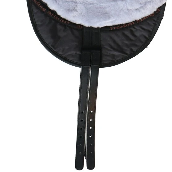 F.R.A. Reitkissen Macon Merino Mit Einlagen Schwarz/Naturell 8 F.R.A. Reitkissen Macon Merino Mit Einlagen Schwarz/Naturell – Bild 6