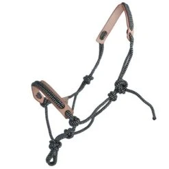 F.R.A. Reit- Ausbildungshalfte Pablo Profi Syst 7 Ruchi Collection Nylon/Leder Natur/Schwarz Pony