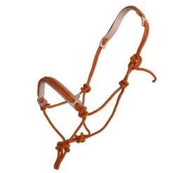 F.R.A. Reit- Ausbildungshalfte Pablo Profi 8 Ruchi Collection Nylon/Leder Rot/Gelb Warmblut