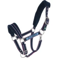 Rambo Halfter Padded Navy/Burgund/Dusty Blue