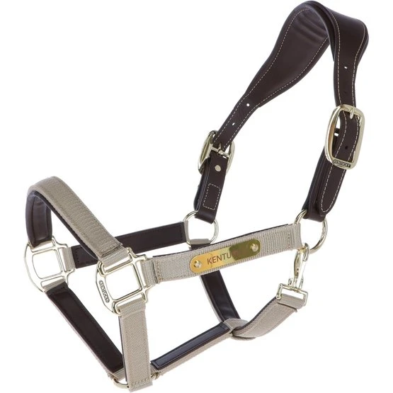Kentucky Horsewear Kentucky Halfter Anatomic Nylon Beige 3 Kentucky Horsewear Kentucky Halfter Anatomic Nylon Beige