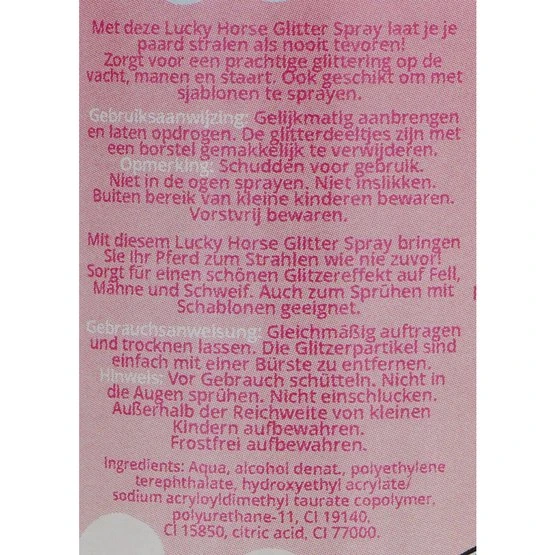 Lucky Horse Glitzerspray Unicorn Türkis 250 Ml 7 Lucky Horse Glitzerspray Unicorn Türkis 250 Ml – Bild 5