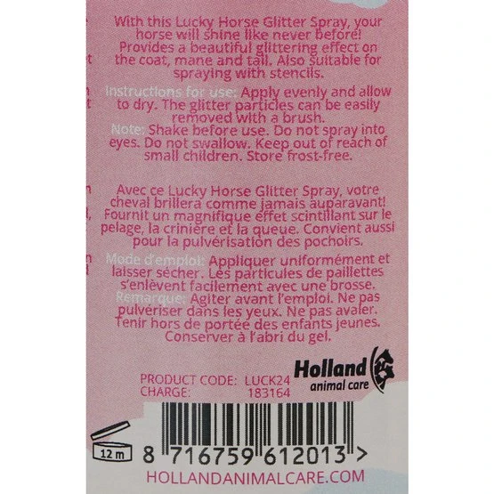 Lucky Horse Glitzerspray Unicorn Türkis 250 Ml 8 Lucky Horse Glitzerspray Unicorn Türkis 250 Ml – Bild 6