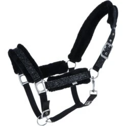 Mrs. Ros Halfter Glitter Schwarz Warmblut