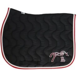 PÉNÉLOPE Pénélope Schabracke Classique Springen Schwarz/Rot Warmblut