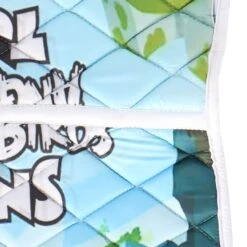 HB Ruitersport Schabracke Birds Cartoon Weißer Druck Shetland -Waldhausen Verkaufe agradi 45041916 6.8c1d5d