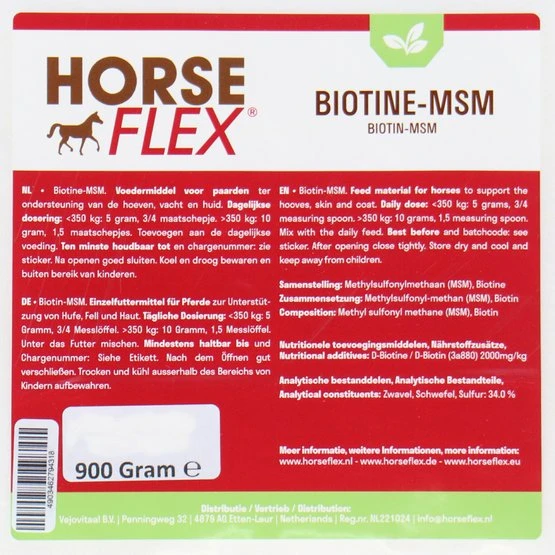 HorseFlex Biotine-MSM Nachfüllung 9 HorseFlex Biotine-MSM Nachfüllung – Bild 7