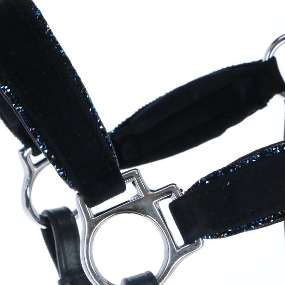 HB Halfter Showtime Velvet Little Sizes Schwarz/Schwarz Funkeln 7 HB Halfter Showtime Velvet Little Sizes Schwarz/Schwarz Funkeln – Bild 5