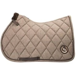 Back On Track Schabracke Haze Springen Hell Beige Warmblut -Waldhausen Verkaufe bot 2353 saddle pad jumping haze brown web 01 800x.8a8f87