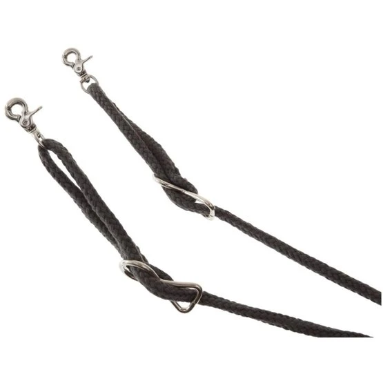 BR Longierhilfe Baumwolle Dunkelgrau 5 BR Longierhilfe Baumwolle Dunkelgrau – Bild 3