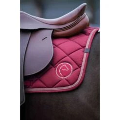 EQUITHÈME Schabracke Badge Springen Burgunderrot Warmblut -Waldhausen Verkaufe ekkia 204 770 033 ambi2.2c6550