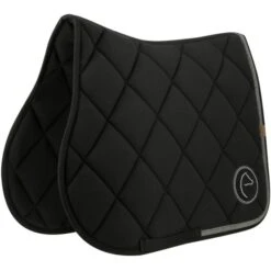 EQUITHÈME Schabracke Badge 2.0 Springen Schwarz Warmblut