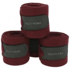 EQUITHÈME Bandagen Polo Rot 3m -Waldhausen Verkaufe ekkia 540067033.53c013 1