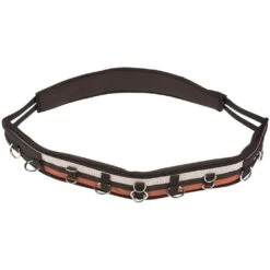 Excelsior Longiergurt Synthetisch Rost/Braun/Beige Warmblut