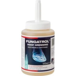 Equine America Natural Hoof Oil & Brush 450ml