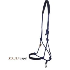 F.R.A. Reit- Ausbildungshalfte Capal Nubuck Profi Rot Vollblut -Waldhausen Verkaufe fra capal shetty blue front.5ce6a3 2