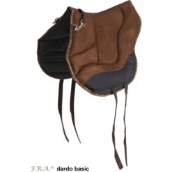 F.R.A. Bareback Pad Dardo Basic Bordeaux Warmblut -Waldhausen Verkaufe fra dardo basic dsc06934 logo.0533ea 1