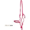 F.R.A. Reit- Ausbildungshalfte Jabar Syst 5 Nylon Geflochtener Nasenriemen Rot Warmblut -Waldhausen Verkaufe fra jabar red front.c4553a 1