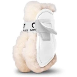 Gatusos Kugelschützer Deluxe Bunt Schwarz Vollblut/Warmblut -Waldhausen Verkaufe gatusos menudillodeluxeborreguilloblanco promax 600x600.b655de