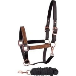 Harry's Horse Halfterset Metallic II Schwarz -Waldhausen Verkaufe harrys horse 21 04 31000049 brons.7e9654