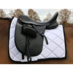 HB Schabracke Showtime Dressur Weiß/Navy Warmblut -Waldhausen Verkaufe hb 649 zwart.8fded5 1