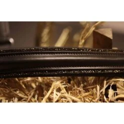 HB Showtime Halfter Glitty Brown Golden Glitter Warmblut -Waldhausen Verkaufe hbruitersport 790b.6e8cf7