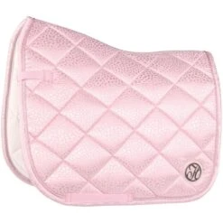 Harry's Horse Schabracke Reverso Leopard Springen Rosa Warmblut