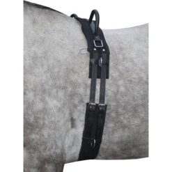 HKM Longiergurt Canvas Mit Doppelter Handgriff Navy/Pink -Waldhausen Verkaufe hkm 12701 9100.2c5218 3