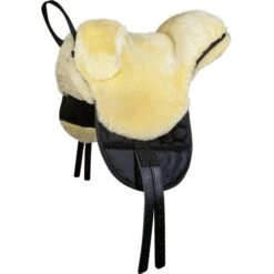 HKM Bareback Schwarz/Naturell Vollblut/Warmblut