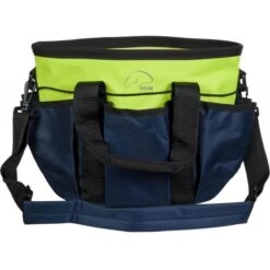HKM Putztasche Colour Dunkelgrün/Neonkoralle One Size -Waldhausen Verkaufe hkm 3499 6980.8aede9