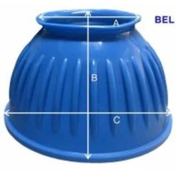 Horka Hufglocken PVC Schwarz -Waldhausen Verkaufe horka afmeting pvc springschoen.20a62b