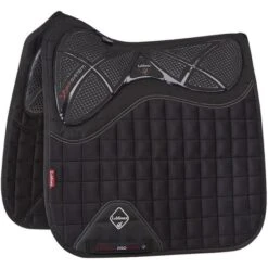 LeMieux Schabracke X-Grip Twin Square Dressur Weiß L (Full) -Waldhausen Verkaufe jrs black xgrip twin dressage lr.fbfdaf 1