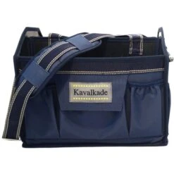 Kavalkade Putztasche Marine-Beige