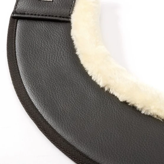 Kavalkade Hufglocken Mit Kunstfell Weiß 7 Kavalkade Hufglocken Mit Kunstfell Weiß – Bild 5