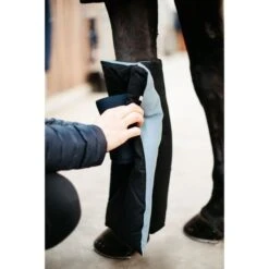 Kentucky Horsewear Bandage Pad Magnetic Recuptex Schwarz Warmblut