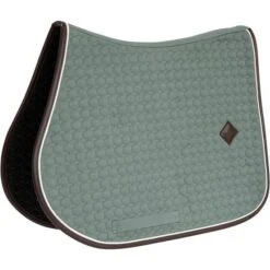 Kentucky Horsewear Kentucky Spring Satteldecke Classic Leder Dusty Green Warmblut -Waldhausen Verkaufe kentucky 42707 07 sj.24e00e