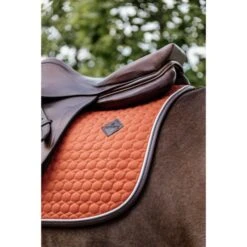 Kentucky Horsewear Kentucky Spring Satteldecke Classic Leder Orange Warmblut -Waldhausen Verkaufe kentucky 485a1339.b10a74