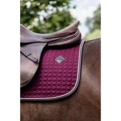 Kentucky Horsewear Kentucky Spring Satteldecke Classic Leder Dusty Green Warmblut -Waldhausen Verkaufe kentucky 485a1370.61650e 3